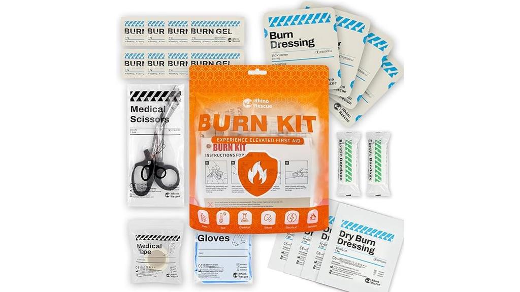 rhino burn emergency kit