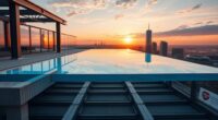 rooftop pool engineering challenges