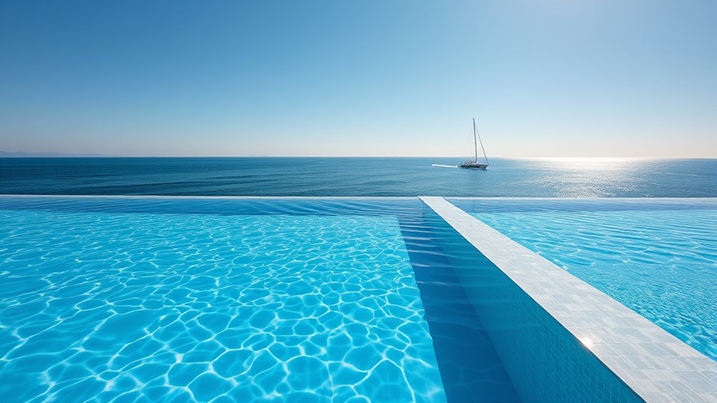 seamless water overflow design