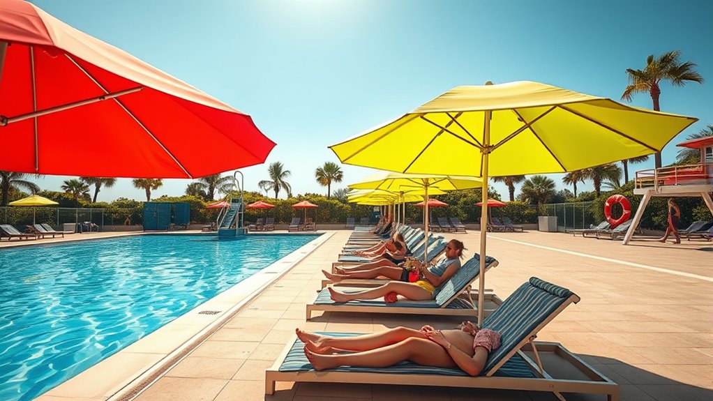 select uv protective shaded areas