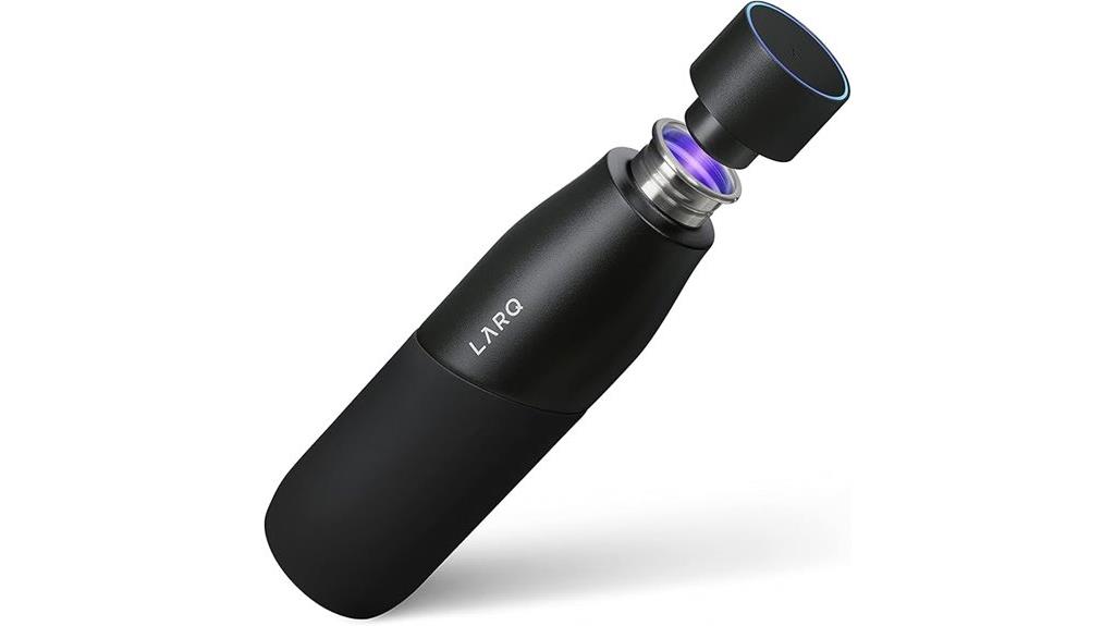 self cleaning stainless water bottle
