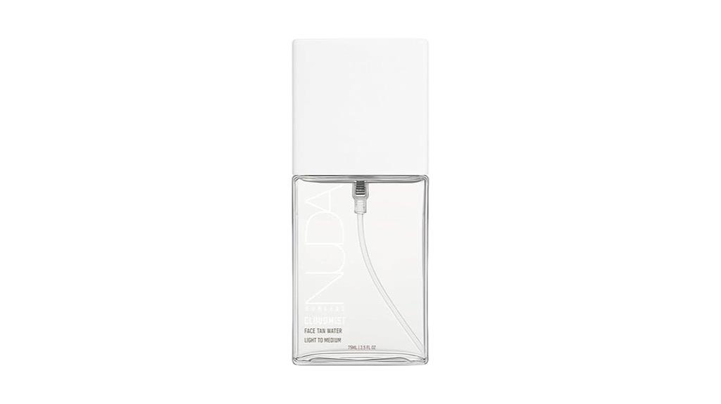 self tan face mist