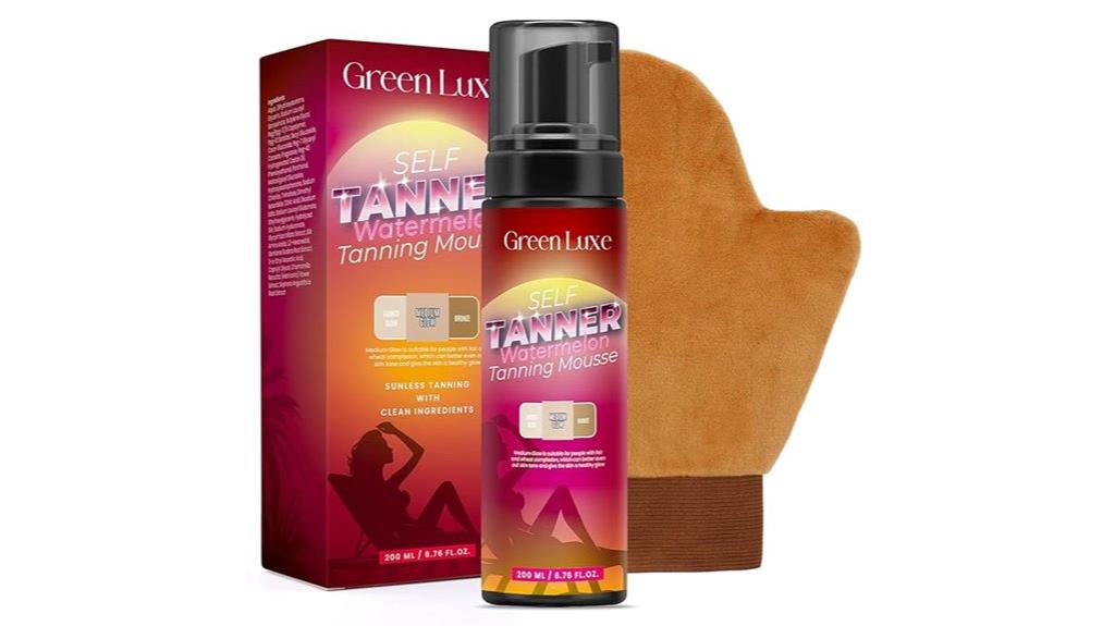 self tanner mousse kit