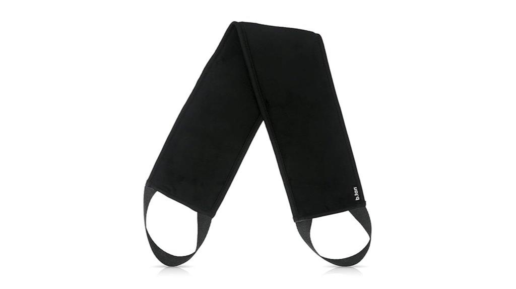 self tanning applicator with handles