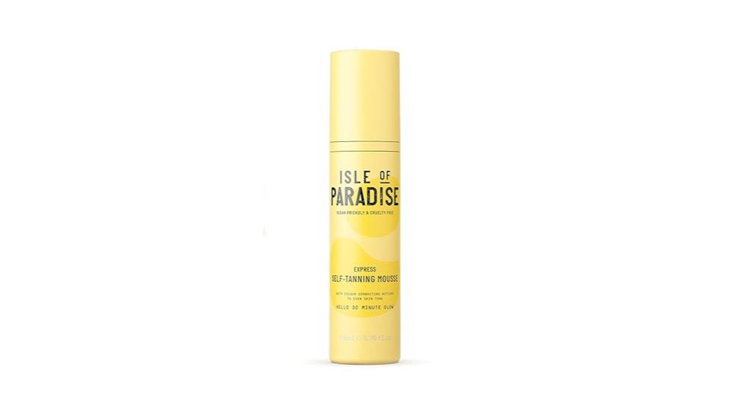 self tanning mousse product