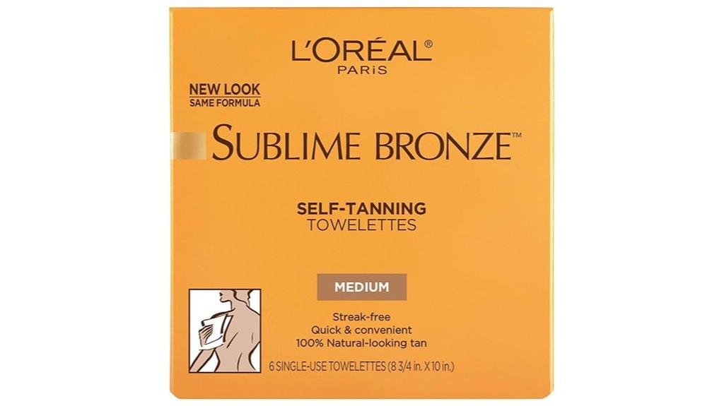 self tanning towelettes 3 pack