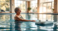 senior friendly aquatic exercise