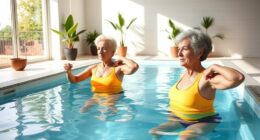 senior friendly aquatic exercise