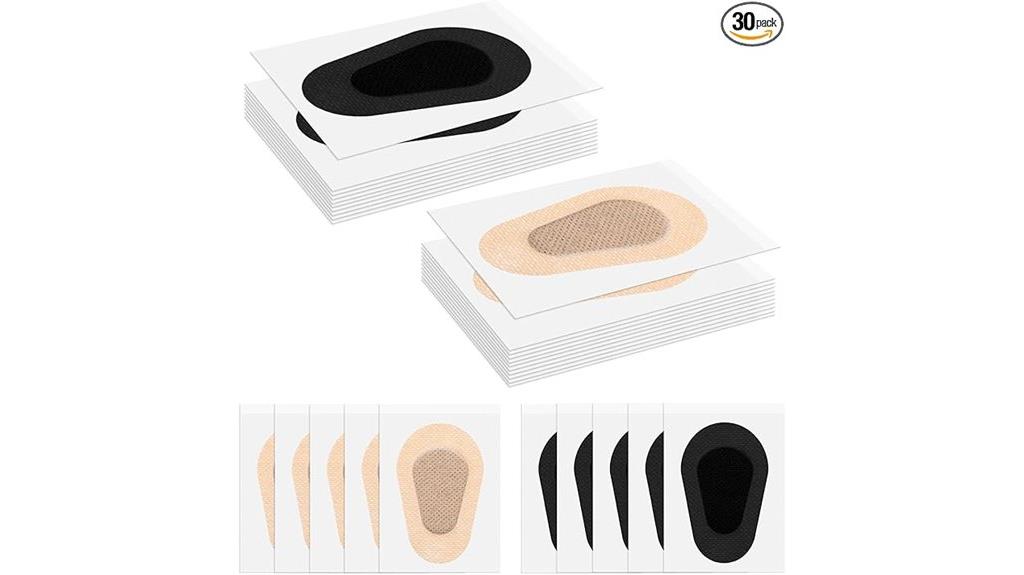 set of thirty adhesive patches