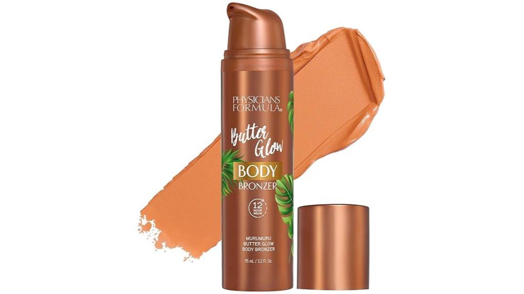 shimmery body bronzer product