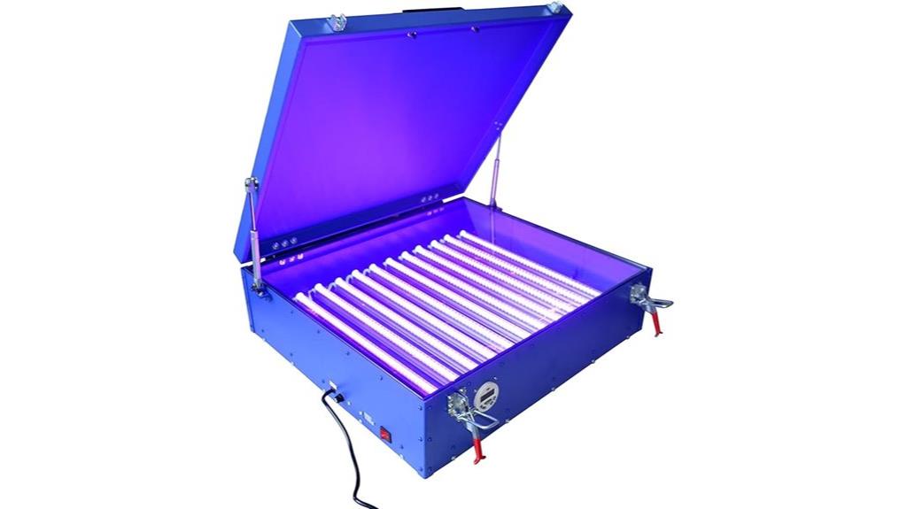 silk screen uv exposure