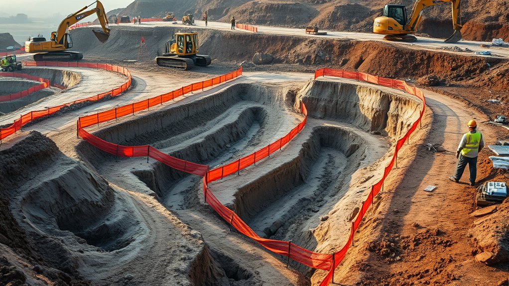 site preparation and excavation