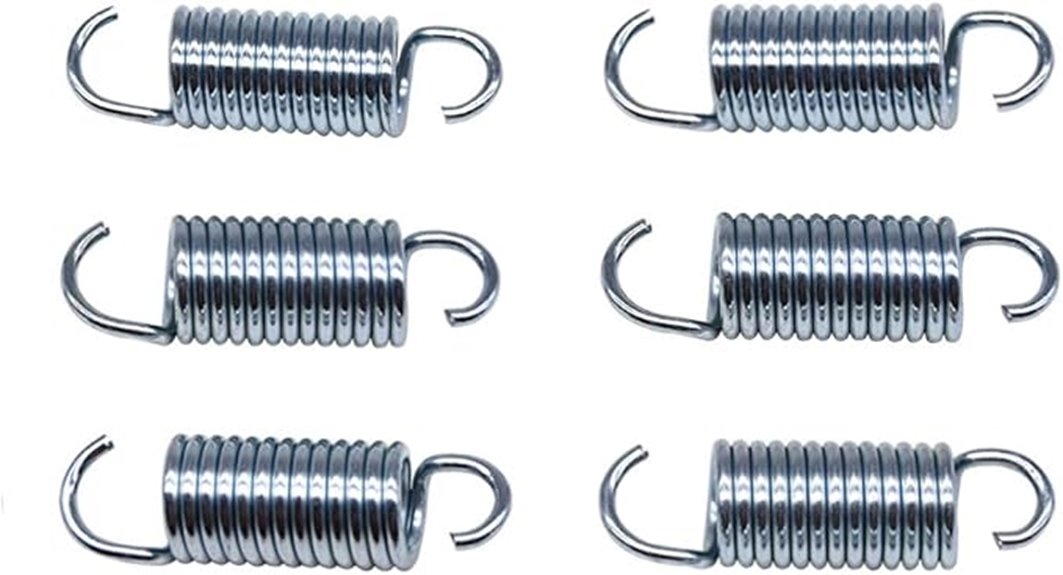 six 2 1 4 inch springs