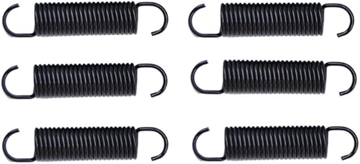 six 3 inch springs