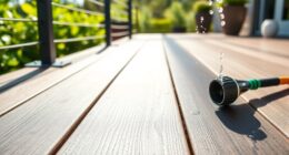 slip resistant water resistant deck