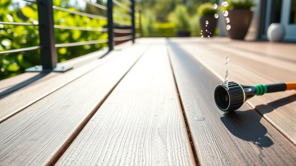 slip resistant water resistant deck