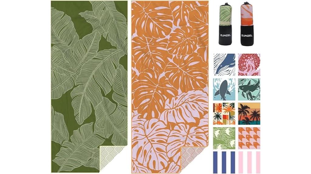 soft microfiber beach towels
