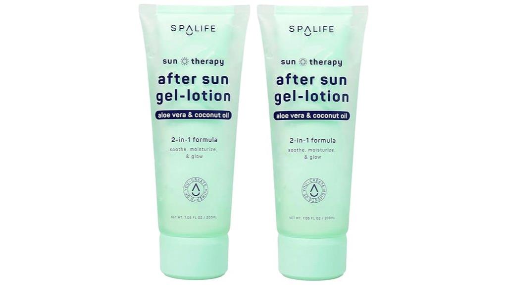 soothing after sun gel