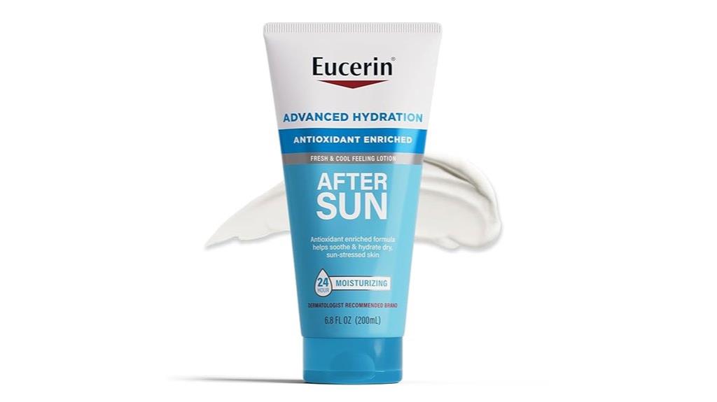 soothing after sun lotion