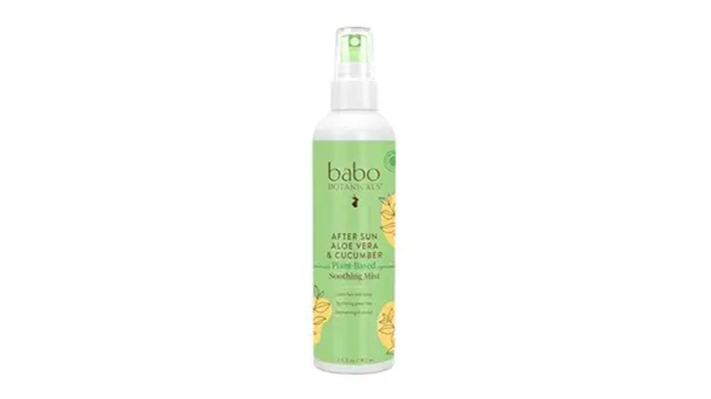 soothing aloe vera mist