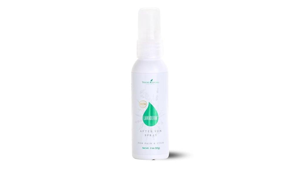 soothing sunburn relief spray