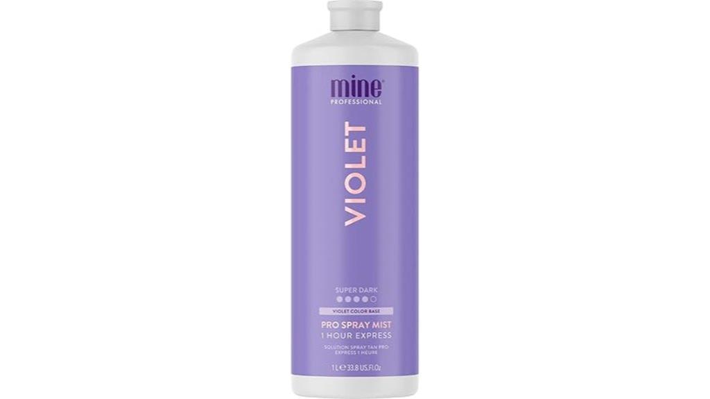 spray tan solution collection