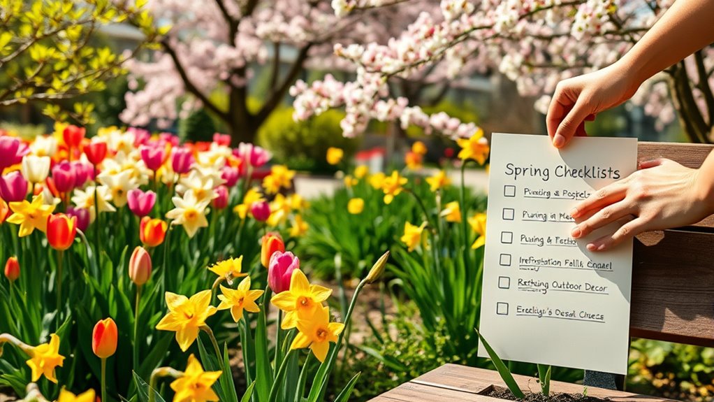 spring home outdoor cleaning
