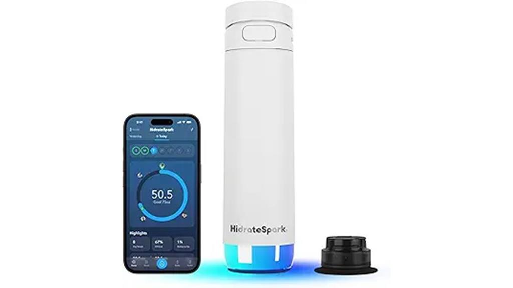 stainless steel hydration bottle