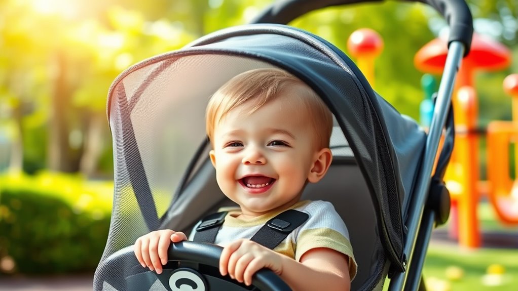 stroller fit sun protection