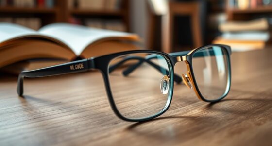 stylish blue light blocking readers