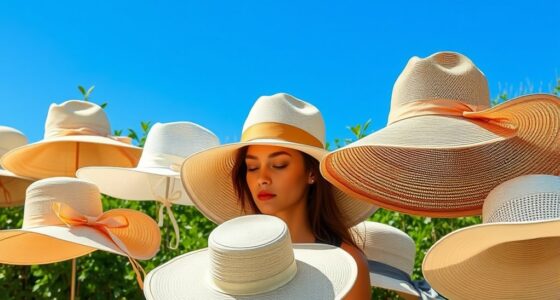 stylish sun protection hats