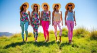 stylish sun protective leggings