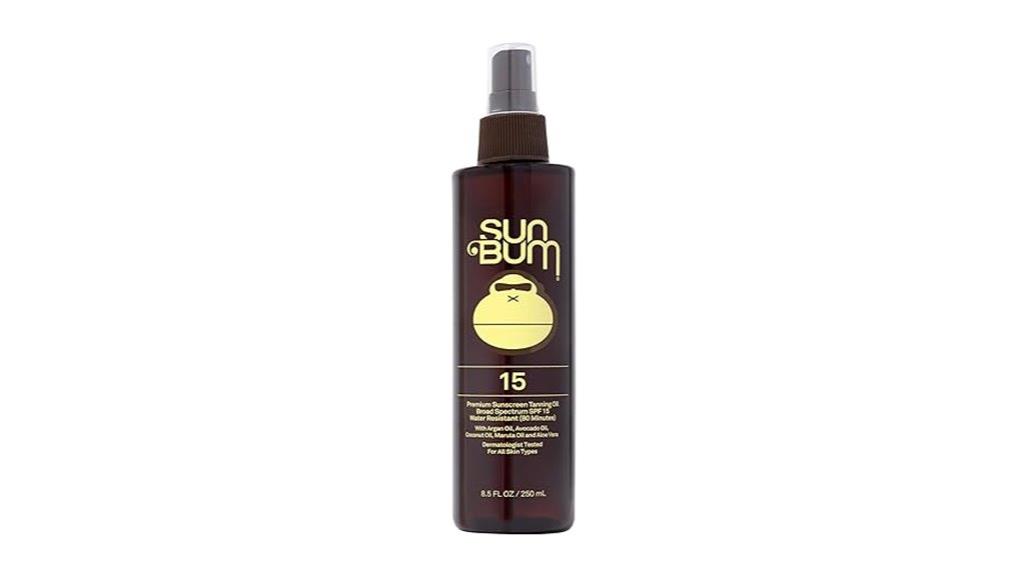 sun bum spf 15 oil