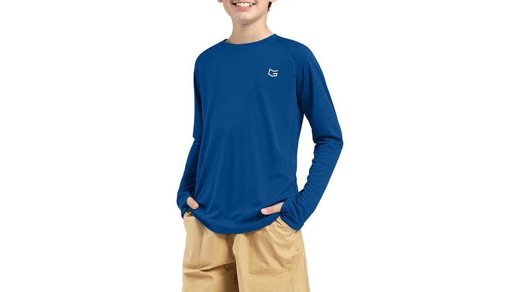 sun protection boys shirt
