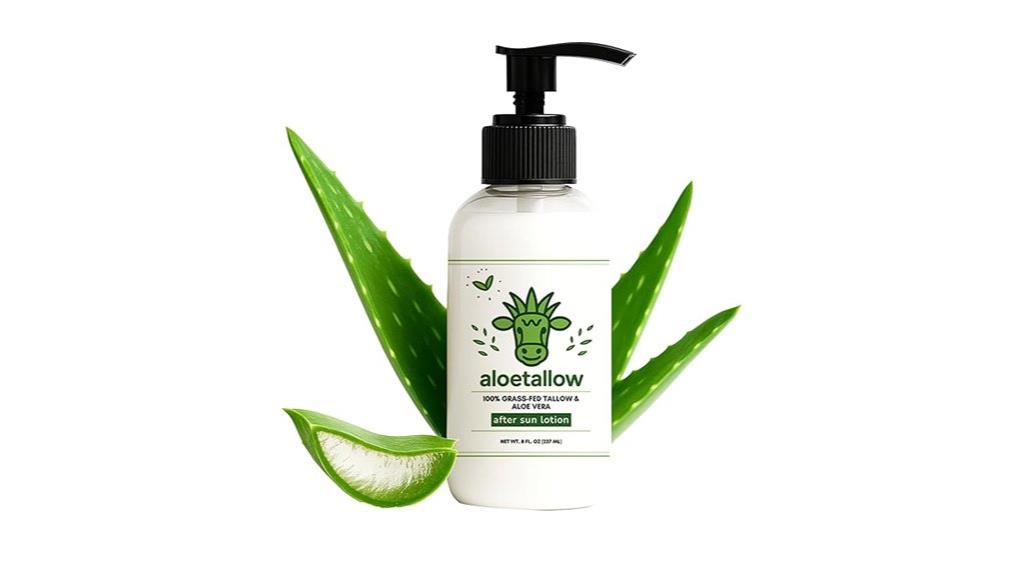 sunburn relief and tan extender