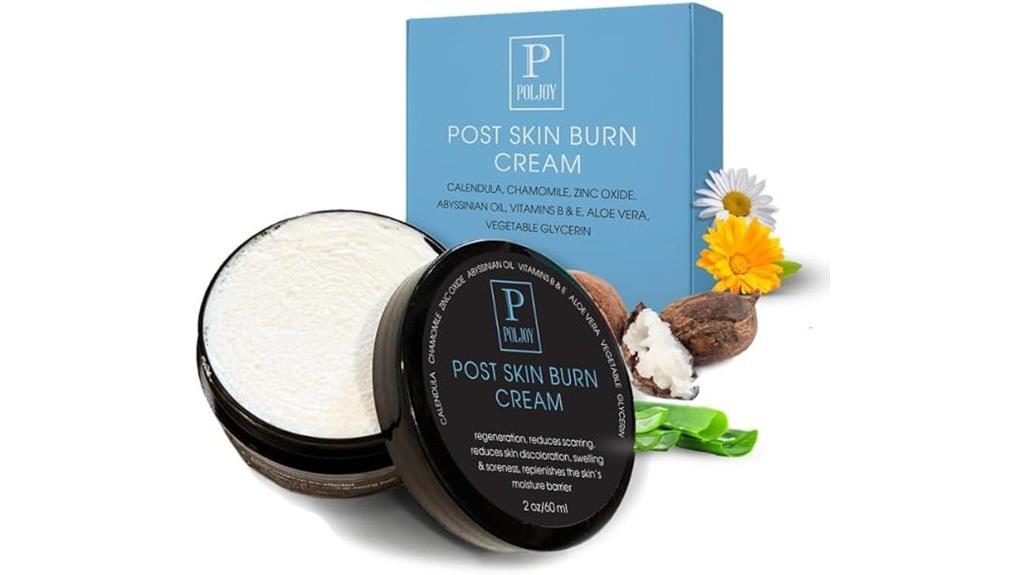 sunburn relief skin cream
