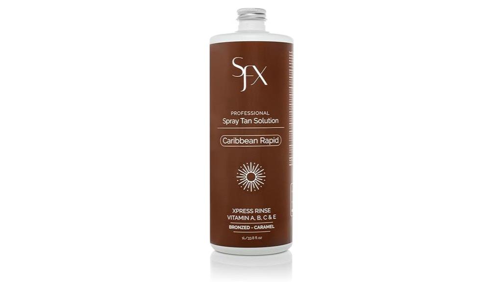 sunfx caribbean tanning solution