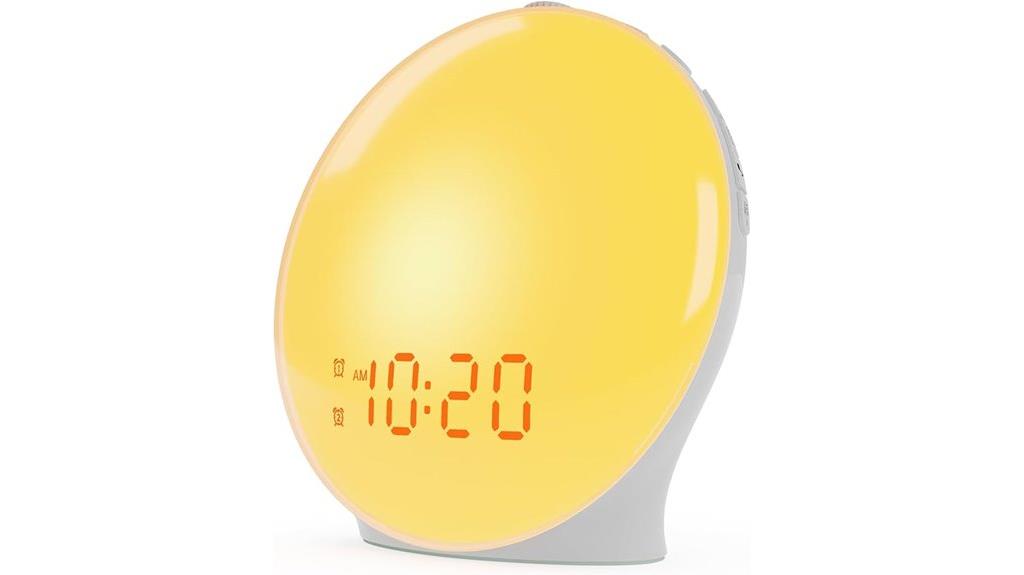 sunrise simulation wake up light