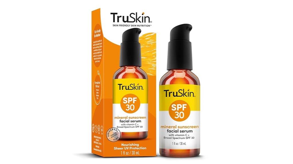 sunscreen serum with spf