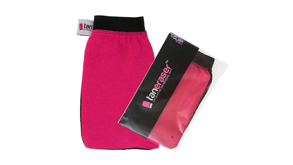 tan removal exfoliating mitt