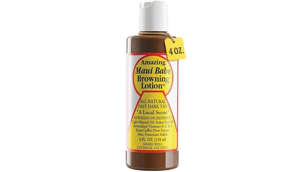 tanning lotion with vitamins