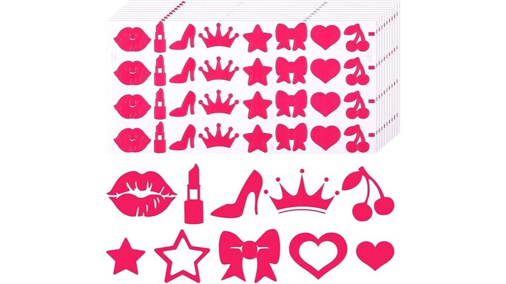 tanning stickers pack