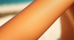 tanning with spf protection