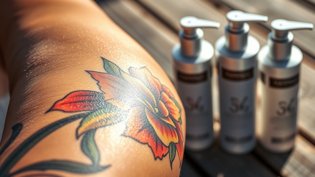tattoo safe tanning lotion list