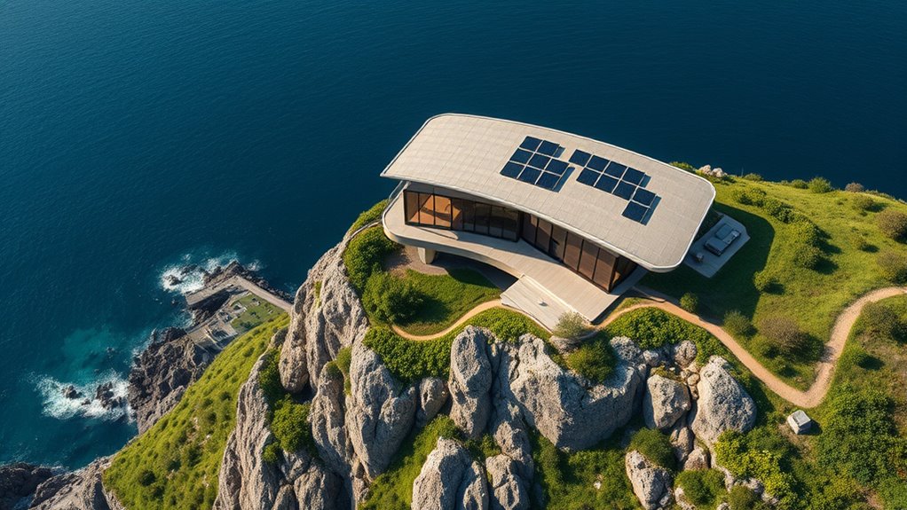 terrain adaptive eco friendly architecture