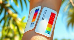 top app connected uv patches