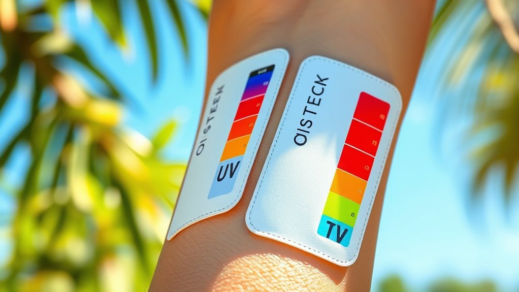 top app connected uv patches
