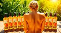 top carrot extract tanning oils