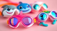 top cartoon kids swim goggles