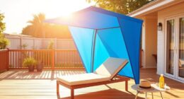 top foldable sun tanning canopies